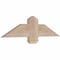 Ekena Millwork Eugene Smooth Timber Gable Bracket, Douglas Fir, 36"W x 9"H x 1 1/2"D x 5 1/2"F, 6/12 Pitch GBW036X09X0206EUG00SDF - alternate 3